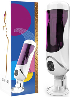 Best Automatic Telescopic Masturbation Cup Electric Rotating Vagina Sucking Vibrator Handsfree Sex Machine Sex Toy For Men