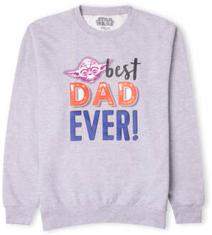 Best Dad Ever! Sweatshirt - Grey - XXL - Grijs