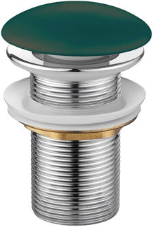 Best Design Afvoerplug Best Design Discover Keramisch 5/4" x 80 mm Mat Donkergroen