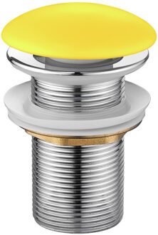 Best Design Afvoerplug Best Design Discover Keramisch 5/4" x 80 mm Mat Geel