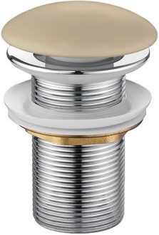 Best Design Afvoerplug Best Design Discover Keramisch 5/4" x 80 mm Mat Khaki Beige
