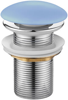 Best Design Afvoerplug Best Design Discover Keramisch 5/4" x 80 mm Mat Lichtblauw