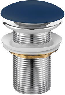 Best Design Afvoerplug Discover Keramisch 5/4" x 80 mm Mat Donkerblauw