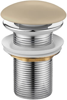 Best Design Afvoerplug Discover Keramisch 5/4" x 80 mm Mat Khaki