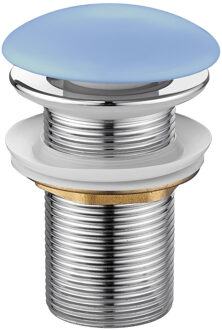 Best Design Afvoerplug Discover Keramisch 5/4" x 80 mm Mat Lichtblauw