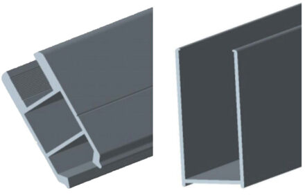 Best Design Aluminium Muurprofiel Best Design Voor Inloopdouche Erico Voor 3880000-3880010-3880020-3880030