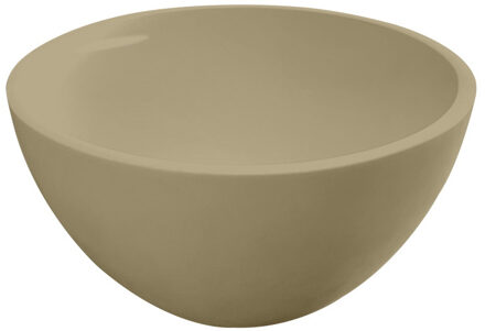 Best Design arezzo waskom - 20cm - solid surface - sandstone (beige) 4012830 Sandstone mat