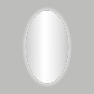 Best Design Badkamerspiegel Best Design Divo-60 LED Verlichting - 60x80 cm - Ovaal