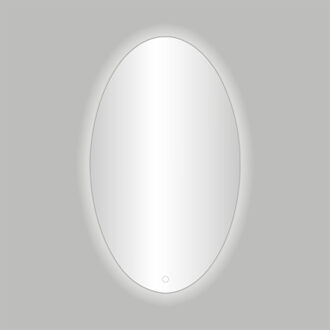 Best Design Badkamerspiegel Best Design Divo-60 LED Verlichting - 60x80 cm - Ovaal
