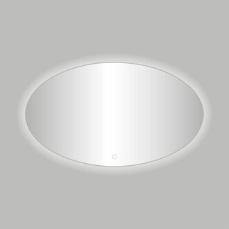 Best Design Badkamerspiegel Best Design Divo-80 LED Verlichting 80x60 cm Ovaal