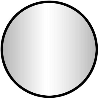 Best Design Badkamerspiegel Goslar Nero 60x60 cm Rond Mat Zwart