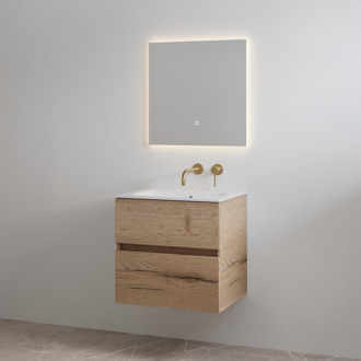 Best Design Badmeubelset zonder Kraangat Best Design Splash 60 cm Halifax