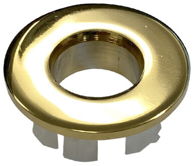 Best Design Best-Design "Nancy" Glans-Goud Inzet/Overloop Ring (open) Tbv.Wastafel/Kom