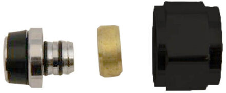 Best Design Best-Design Nero-Luxe Eurokonus Koppeling Pexal 16x2.0x3/4" Mat-Zwart