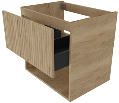 Best Design Best-Design "Rigatti-60-Halifax-Greeploos" Meubel Onderkast 60 cm