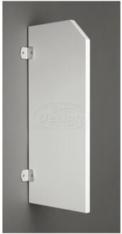 Best Design Best-Design Schaamschot (urinoir-scheidingswand) "Quaka" wit