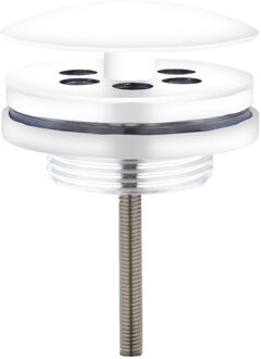 Best Design Clickwaste Laag Messing Mat Wit 5/4