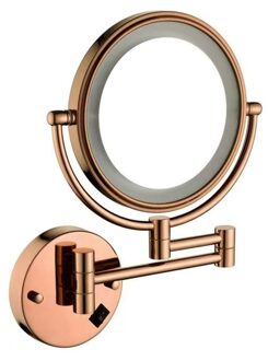 Best Design Dijon make-up spiegel incl. LED verlichting sunny bronze - brons