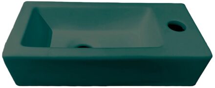 Best Design farnetta fontein rechts 37 x 18 x 9 cm mat-atrovirens groen mat 4016830