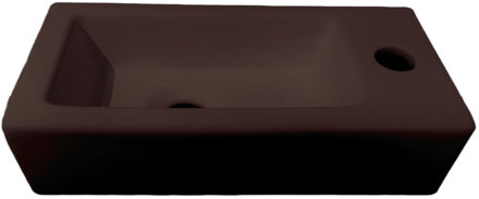 Best Design farnetta fontein rechts 37 x 18 x 9 cm mat-donkerbruin donkerbruin mat 4016670