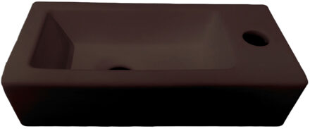 Best Design farnetta fontein rechts 37 x 18 x 9 cm mat-donkerbruin donkerbruin mat 4016670