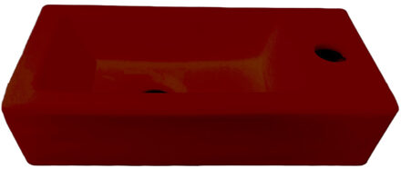 Best Design farnetta fontein rechts 37 x 18 x 9 cm mat-donkerrood donkerrood mat 4016860