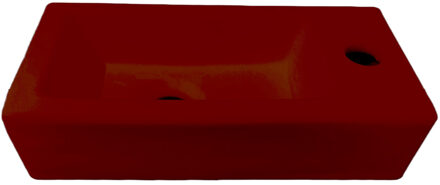 Best Design farnetta fontein rechts 37 x 18 x 9 cm mat-donkerrood donkerrood mat 4016860