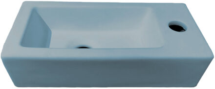 Best Design farnetta fontein rechts 37 x 18 x 9 cm mat-lichtblauw lichtblauw mat 4016810