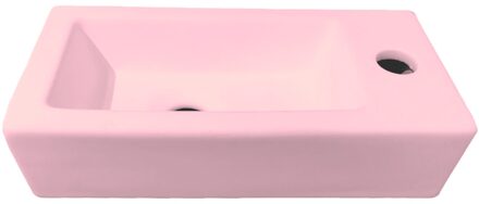 Best Design Farnetta fontein rechts 37x18cm roze mat