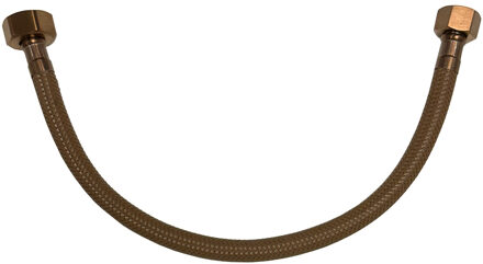 Best Design Flexibele Aansluitslang Best Design Dijon 35 cm 1/2" x 3/8" Mat Sunny Bronze