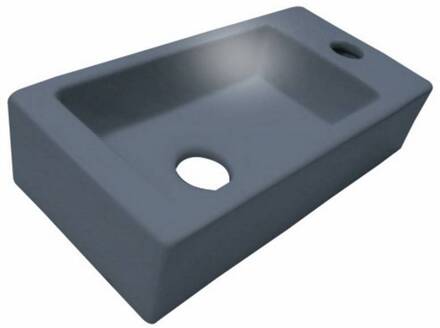 Best Design Fontein Best-Design "Mini-Block" antraciet-grijs Rechts 36x18x9cm