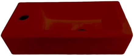 Best Design Fontein Best Design Morrano 37x18x9 cm Links Mat Donkerrood