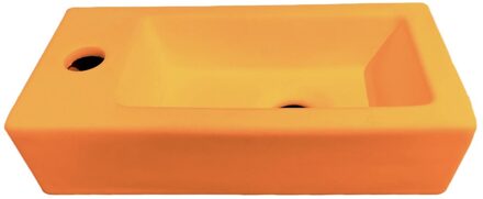 Best Design Fontein Morrano 37x18x9 cm Links Mat Oranje