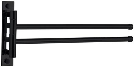 Best Design Handdoekhouder Best Design Nero Estana 2-Armig Mat Zwart