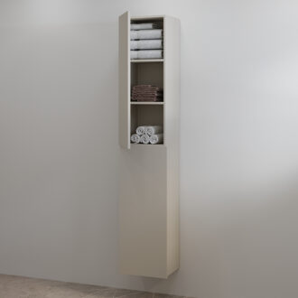 Best Design Hoge Kolomkast Best Design Blanco 35x180 cm Mat Taupe