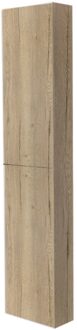 Best Design Hoge Kolomkast Best Design Halifax Greeploos 35x180 cm Eiken