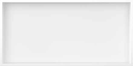 Best Design Inbouwnis Best-Design Lotus 61x30,5x7 cm Mat Wit