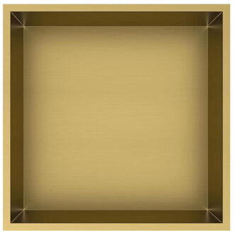 Best Design Inbouwnis Kaya 30.5x30.5x7 cm Mat Goud