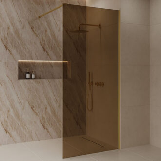 Best Design Inloopdouche Best-Design Dalis 80x200 cm Nancy Amber Goud