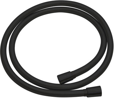 Best Design kunstof doucheslang - zwart - Nero Soflex- 150 cm