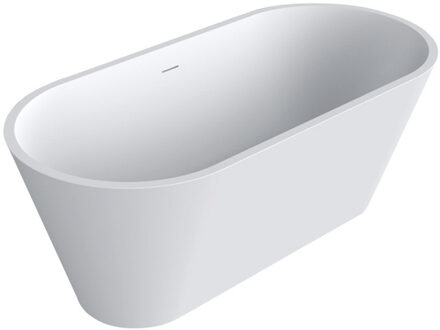 Best Design Ligbad Mooi Solid Mat Wit Ovaal Vrijstaand