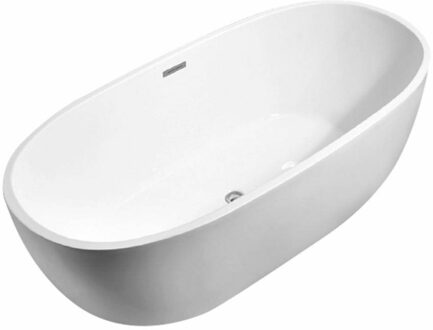 Best Design Moderna vrijstaand bad - 170x78x60 - Acryl wit