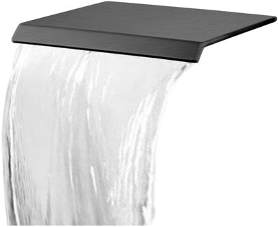 Best Design Muuruitloop Best Design met Waterval Dule t.b.v. Douche en Bad Gunmetal