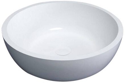 Best Design New Stone Astoria opbouw waskom 42cm glans wit