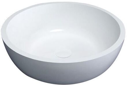 Best Design New Stone Astoria opbouw waskom 42cm glans wit