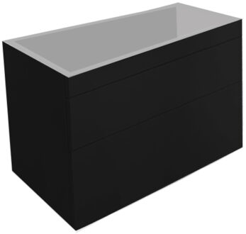 Best Design Onderkast Best Design Beauty Greeploos 78 cm Mat Zwart