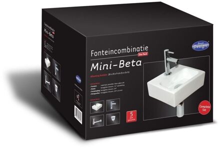 Best Design One pack fontein Mini Beta 28x23cm
