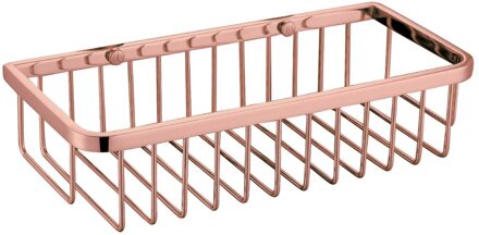 Best Design Opbergrek Best Design Moya Douchekorf Rechthoek Mat Rose Goud