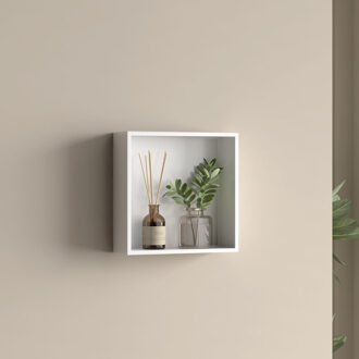 Best Design Opbouwnis Best-Design Logy 30x30x8 Mat Wit