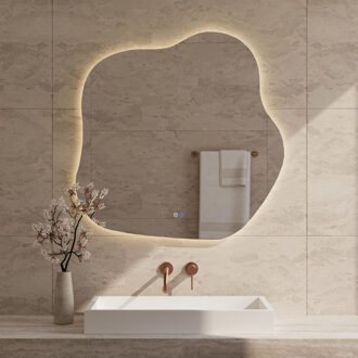 Best Design Organisch LED Spiegel incl. Verwarming Best-Design Blub 60x60 cm